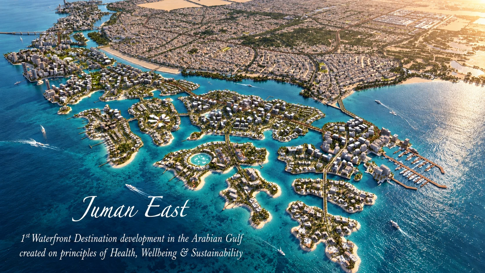 Juman East waterfront masterplan, Dammam